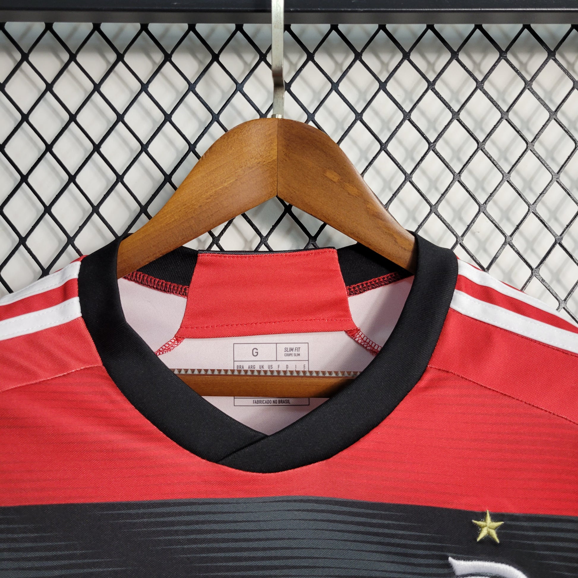 23-24 Flamengo home size S-4XL（Men's Fan Edition） | 衬衫 | M1-1 | Betty ali Chinese suppliers