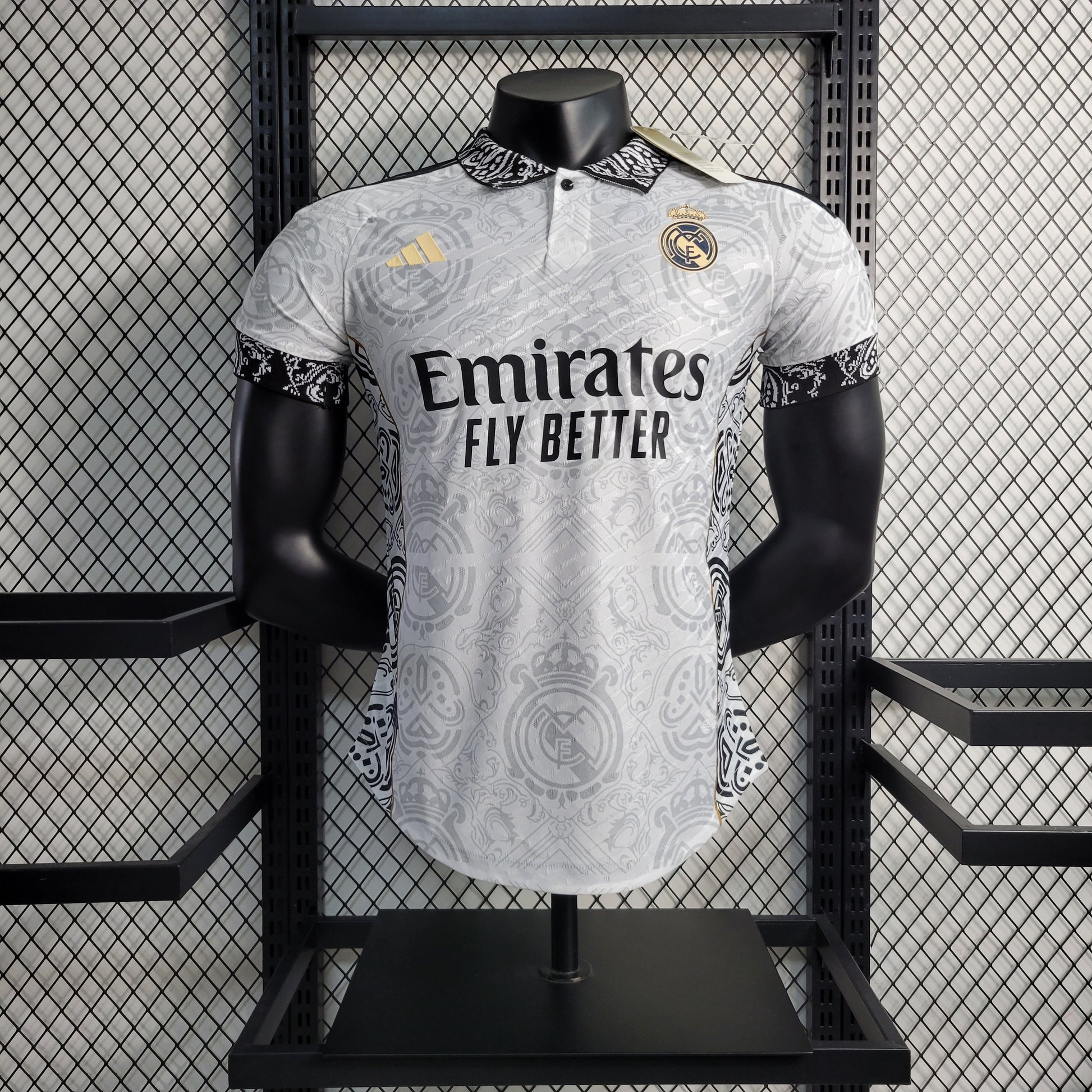 23-24 Player Real Madrid Classic Version Size S-XXL（Men's fan version） | 衬衫 | P2-3 | 中国供应商