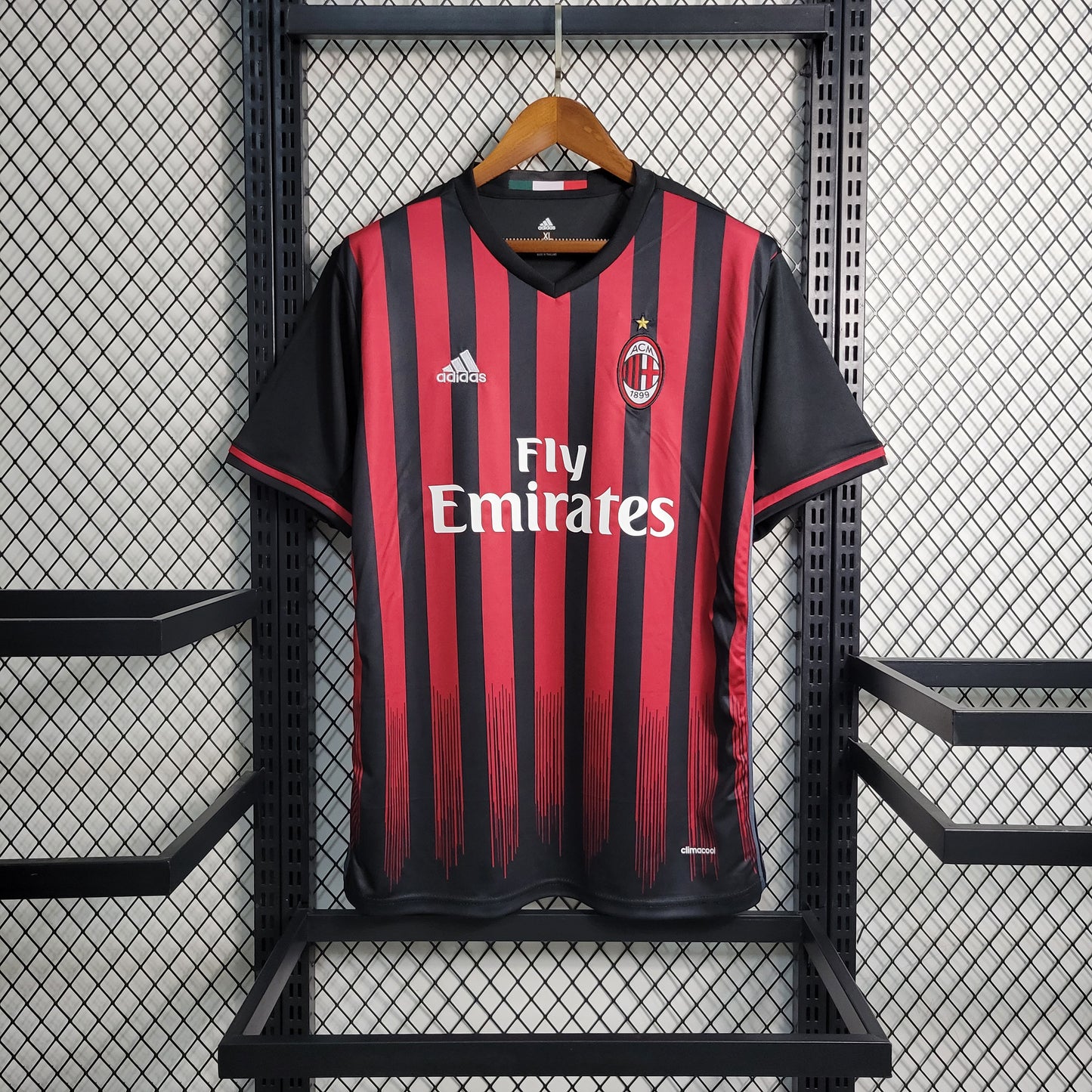 Retro 16-17 AC Milan Home Size S-XXL | 复古/Retro | R | Betty ali Chinese suppliers