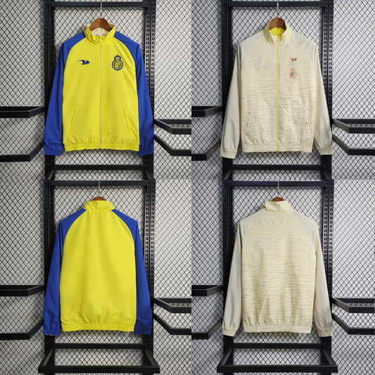 23-24 Windbreaker Al-Nassr FC Home Size S-XXL | 衬衫 | B3 | 中国供应商