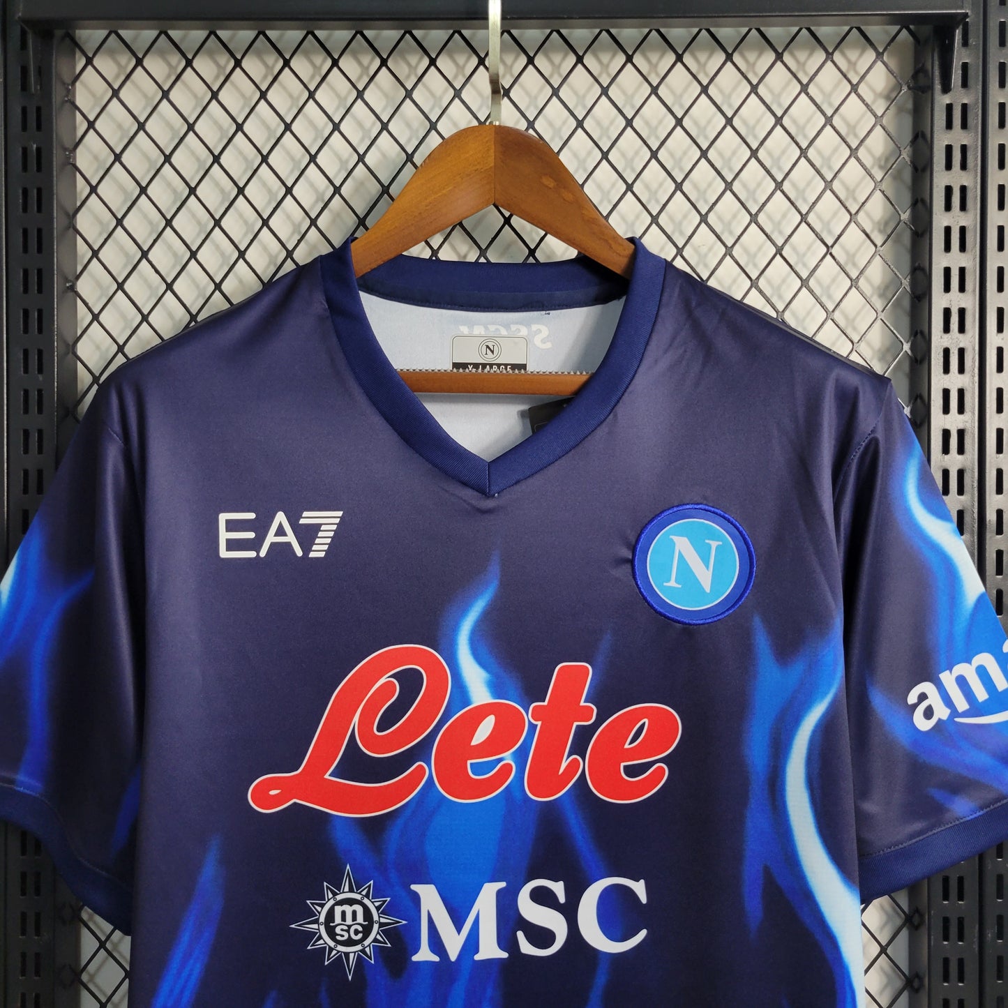 23-24 Naples Size S-2XL（Men's Fan Edition） | 衬衫 | M2-2 | Betty ali Chinese suppliers