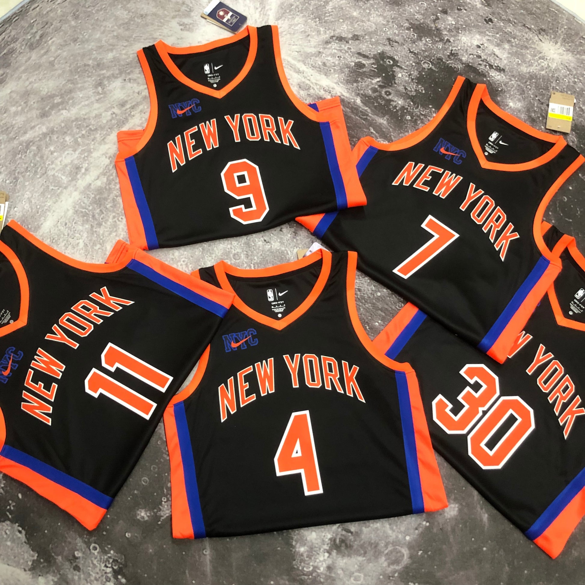 Season 23 Knicks City Edition #30 #11#9 #7 #4 NBA | NBA | NBA | Betty ali Chinese suppliers