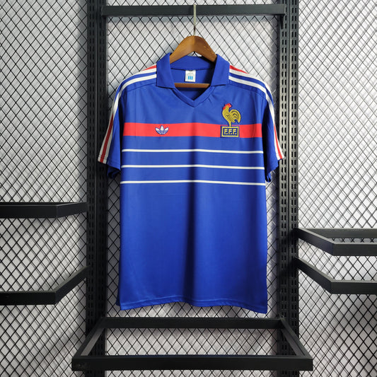 Retro 84-86 European Cup Champions France Home S-XXL | 复古/Retro | R | Betty ali Chinese suppliers