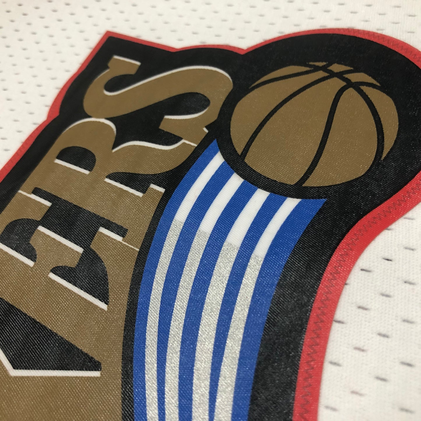 MN hot-pressed retro jersey: SW 76ers 98 season white NBA : #3 | NBA | NBA | Betty ali Chinese suppliers