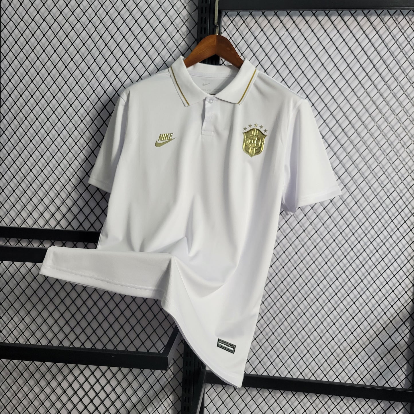 22/23 Brazil POLO Gold Nike Size S-XXL（Men's Fan Edition） | 巴西甲级联赛/Brazilian Serie A | M1-1 | Betty ali Chinese suppliers