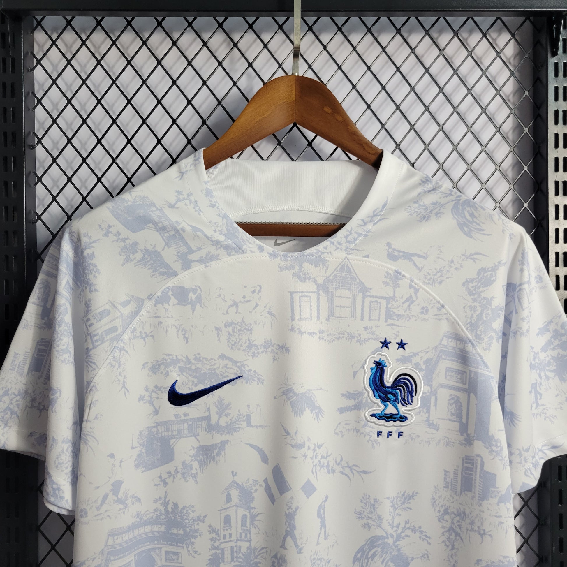 22/23 France Away Size S-3XL（Men's Fan Edition） | 衬衫 | M3-13 | Betty ali Chinese suppliers