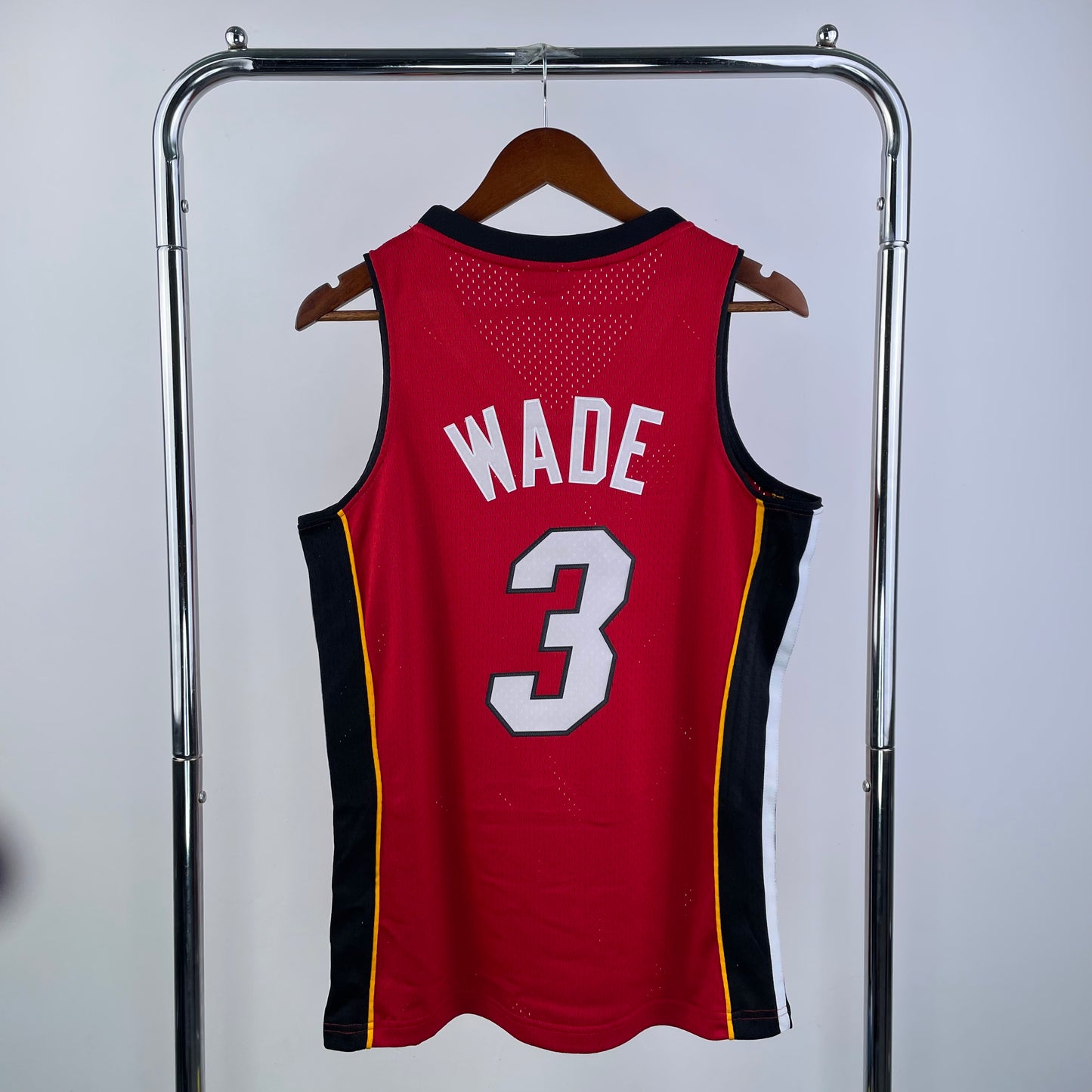 MN heat-pressed retro jersey: SW Heat 05/06 season red #3 NBA | NBA | NBA | Betty ali Chinese suppliers