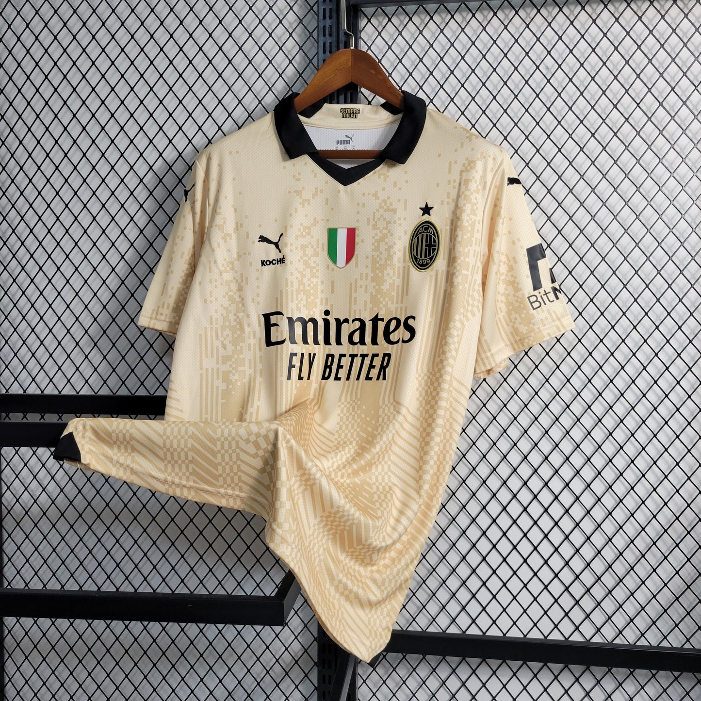 23-24 Ac Milan Double Size S-XXL（Men's fan version） | 衬衫 | M2-2 | 中国供应商