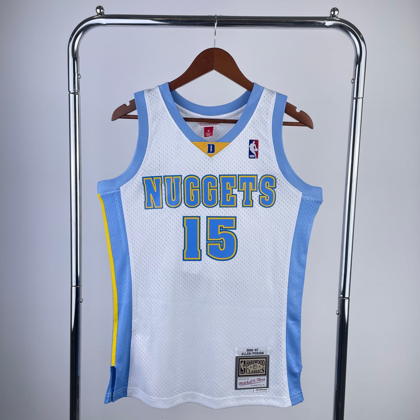 MN Heat Pressed Retro Jersey: SW Nuggets 03/04 Season NBA : #15 #3 | NBA | NBA | Betty ali Chinese suppliers