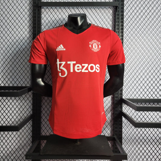 22/23 Player M-United training red S-XXL | 衬衫 | p2-1 | Betty ali Chinese suppliers