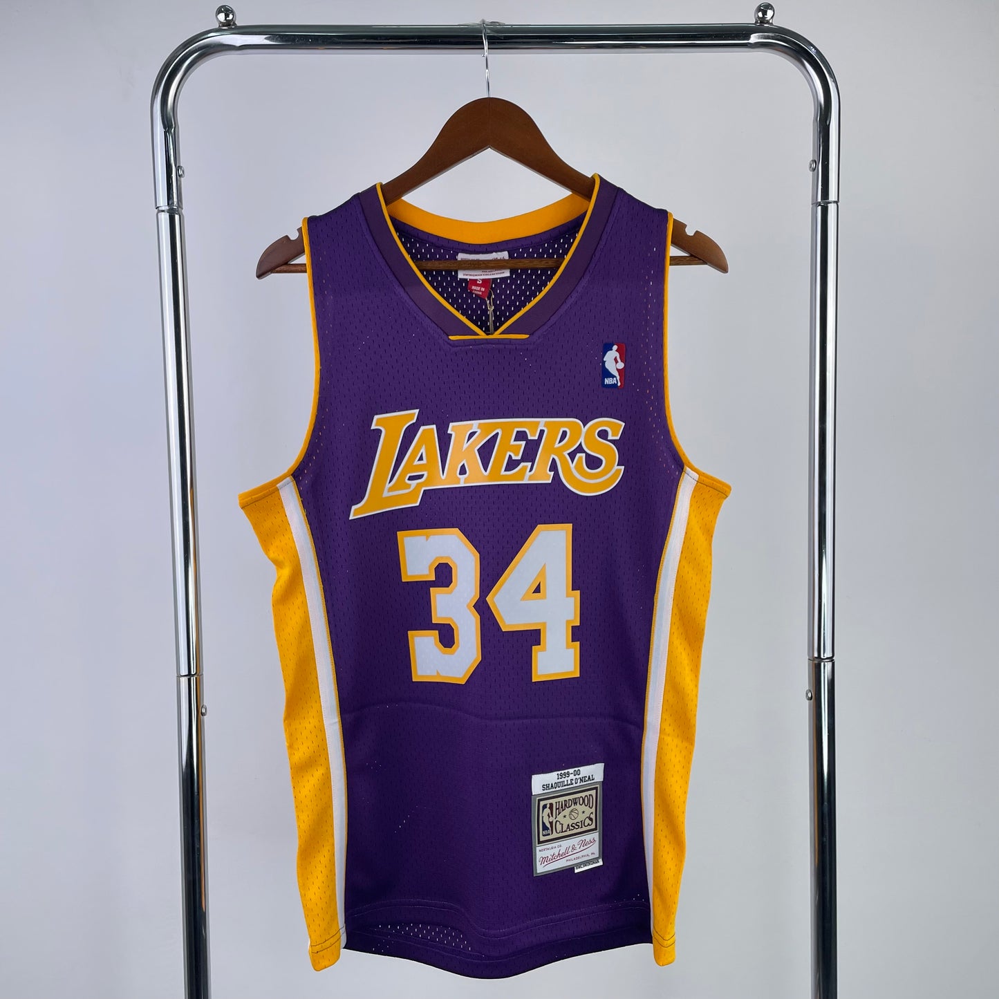 MN hot-pressed retro jersey: SW Lakers 19/00 season V-neck purple  NBA : #34 | NBA | NBA | Betty ali Chinese suppliers