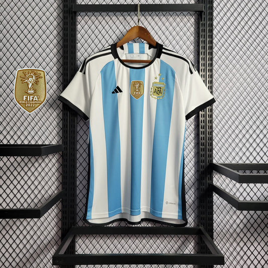 2022 World Cup Argentina home 3-star competition（Men's Fan Edition） | 衬衫 | M3-9 | Betty ali Chinese suppliers