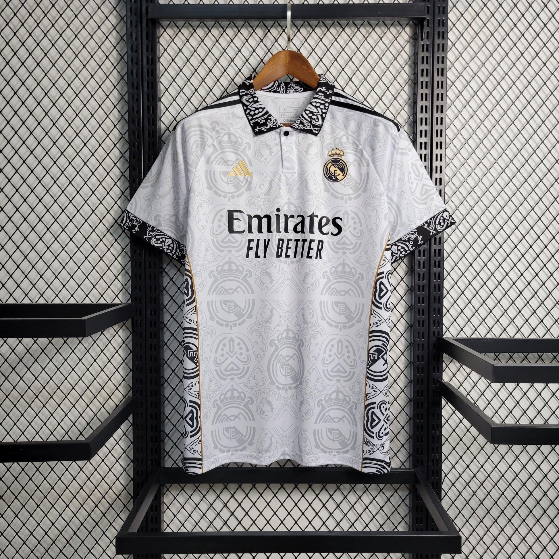 23-24 Real Madrid Special Edition White S-XXL（Men's fan version） | 衬衫 | M2-3 | 中国供应商