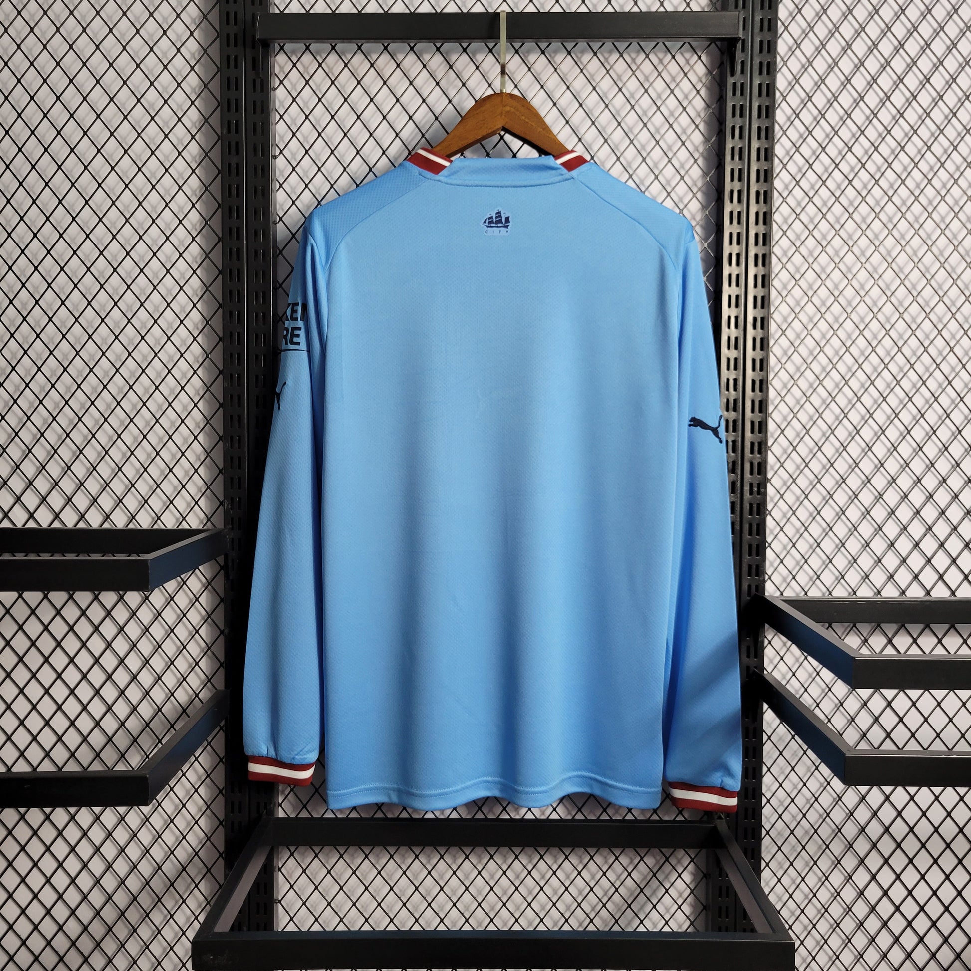 22/23 Long Sleeve Manchester City Home S-XXL|）（Men's Fan Edition） | 衬衫 | M2-1 | 中国供应商