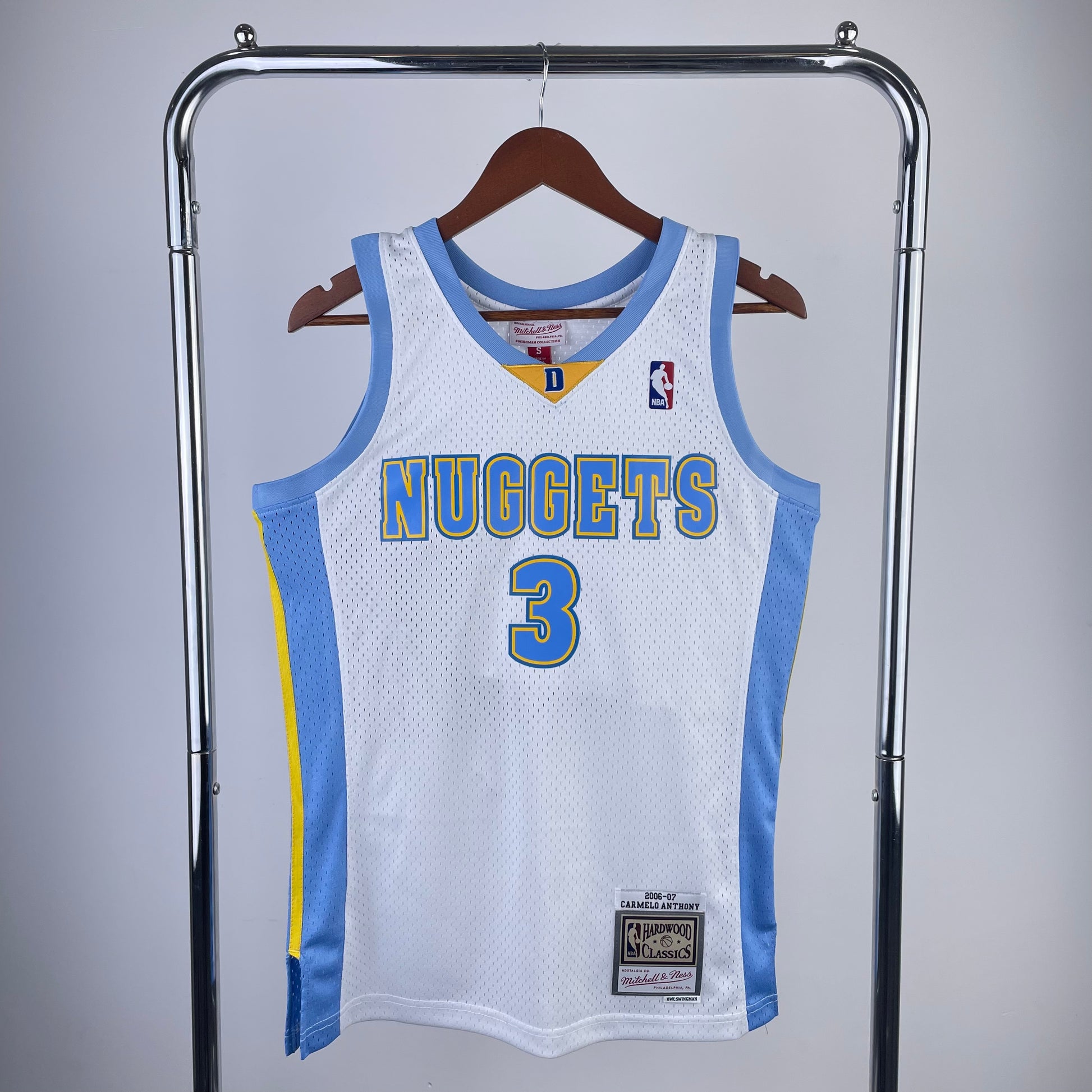 MN Heat Pressed Retro Jersey: SW Nuggets 03/04 Season NBA : #15 #3 | NBA | NBA | Betty ali Chinese suppliers