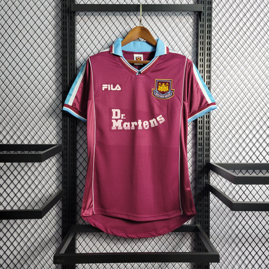 Retro 99/01 West Ham United home S-XXL | 复古/Retro | R | Betty ali Chinese suppliers