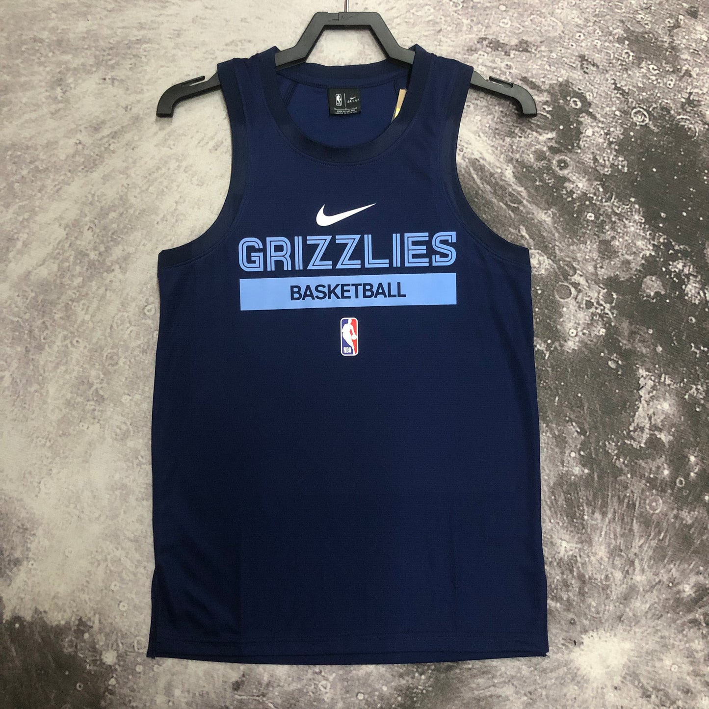 Cyan Grizzlies player training vest for the 23 season NBA | NBA | NBA | Betty ali Chinese suppliers