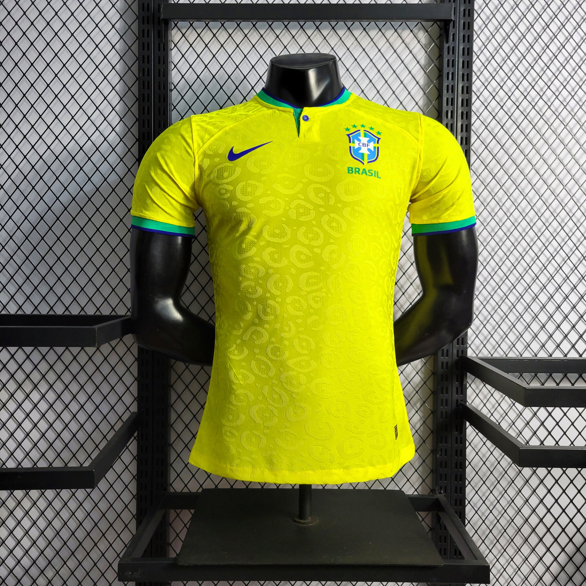 22/23 Brazil Home Player Size S-2XL | 巴西甲级联赛/Brazilian Serie A | P1-1 | Betty ali Chinese suppliers