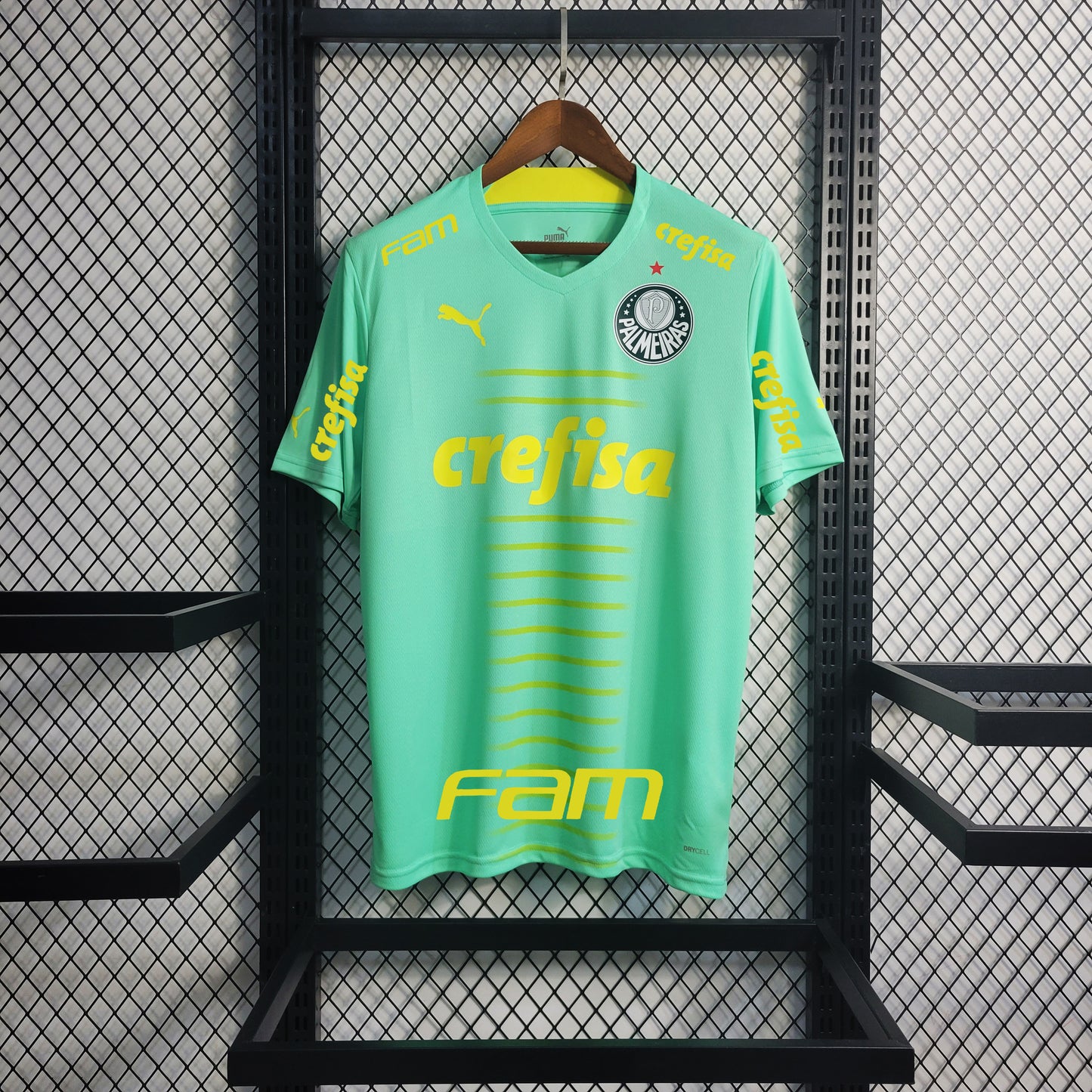 Palmeiras 2 away+all sponsors+patches（Men's Fan Edition） | 衬衫 | Betty ali Chinese suppliers