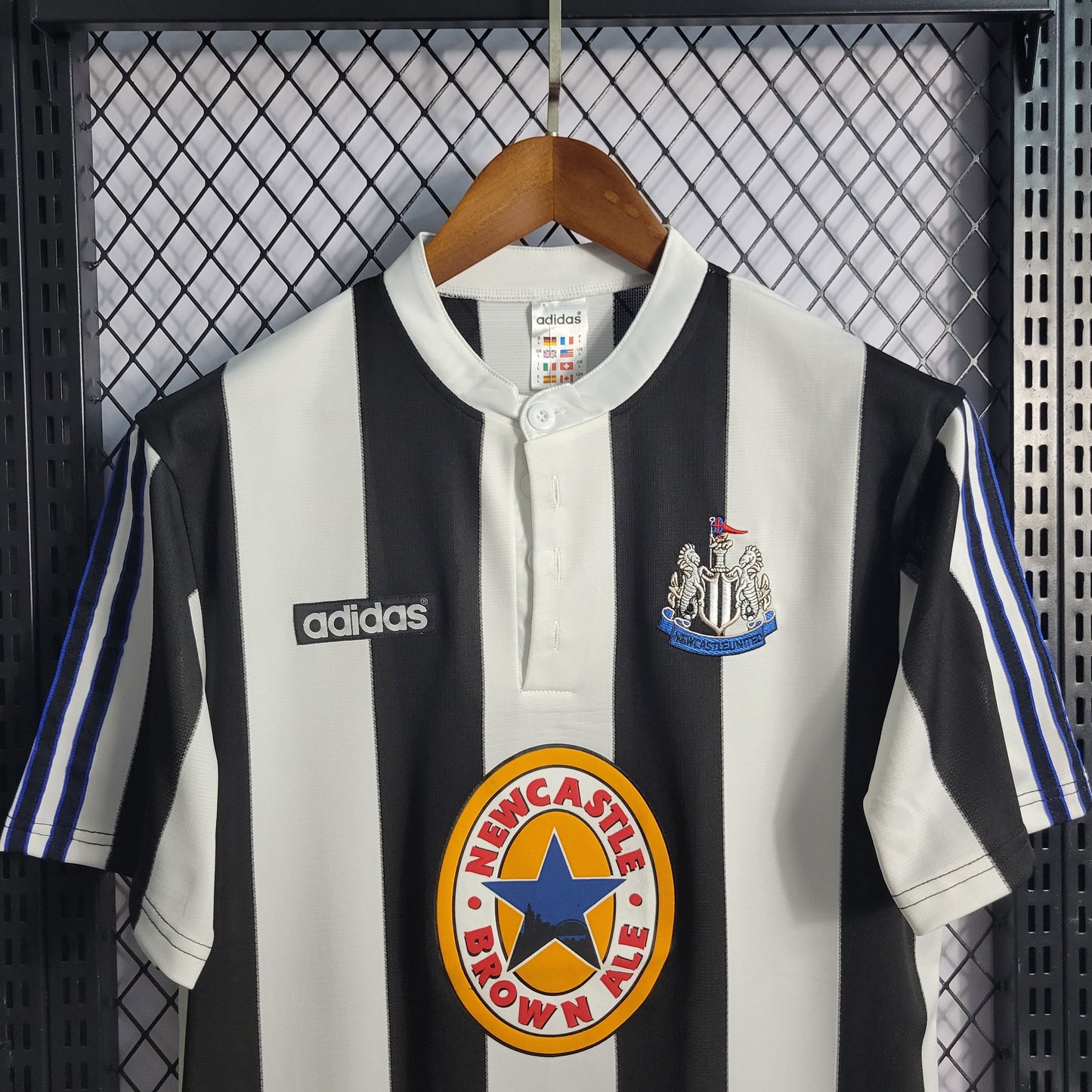 Retro 1997-99 Newcastle home size S-XXL | 复古/Retro | R | Betty ali Chinese suppliers