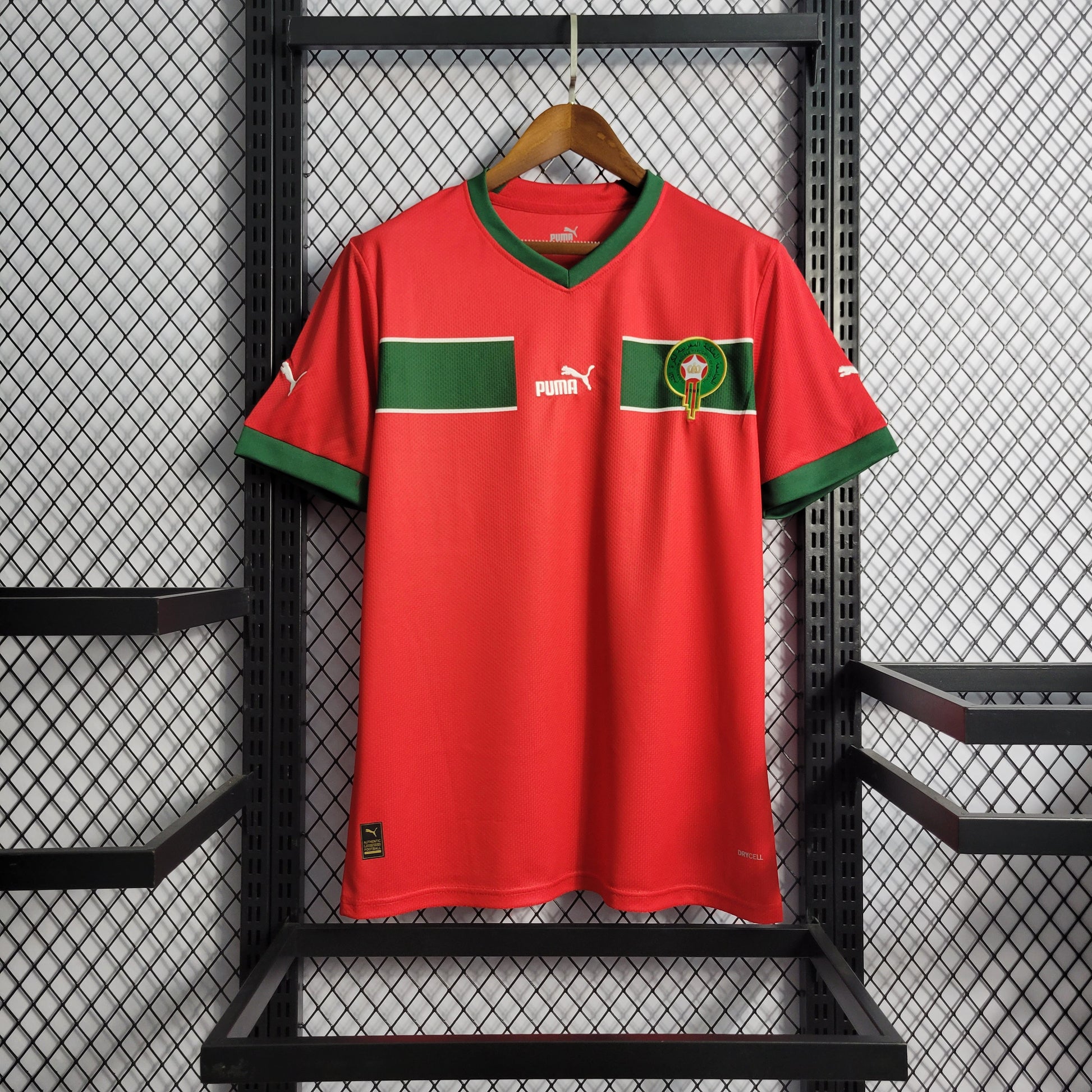 22/23 Morocco home S-XXL（Men's Fan Edition） | 衬衫 | M3-22 | Betty ali Chinese suppliers