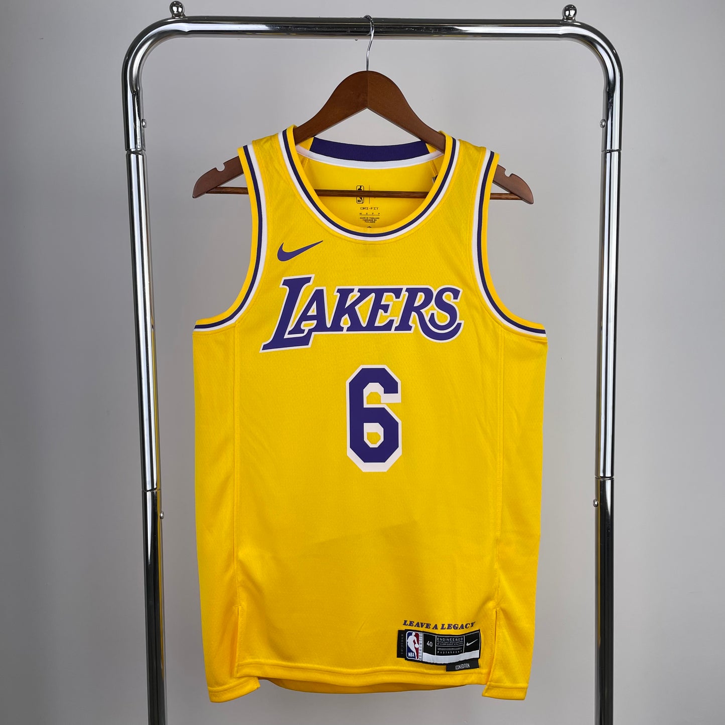 23 season Lakers round neck yellow #24 #23 #15#8 #6 #3NBA | NBA | NBA | Betty ali Chinese suppliers