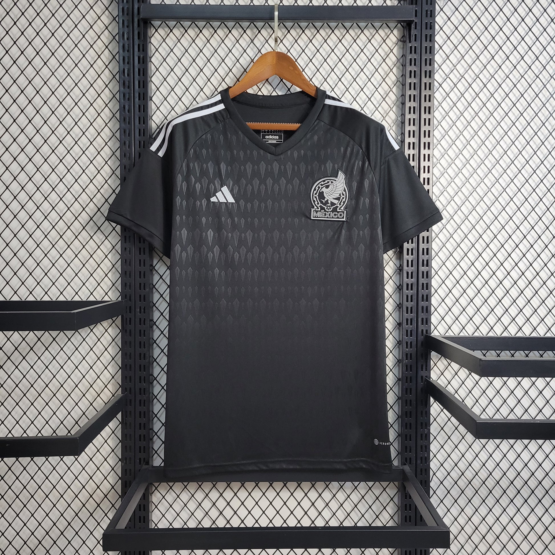 22/23 Mexico Black Training Shirt Size S-XXL（Men's Fan Edition） | 衬衫 | M3-10 | Betty ali Chinese suppliers