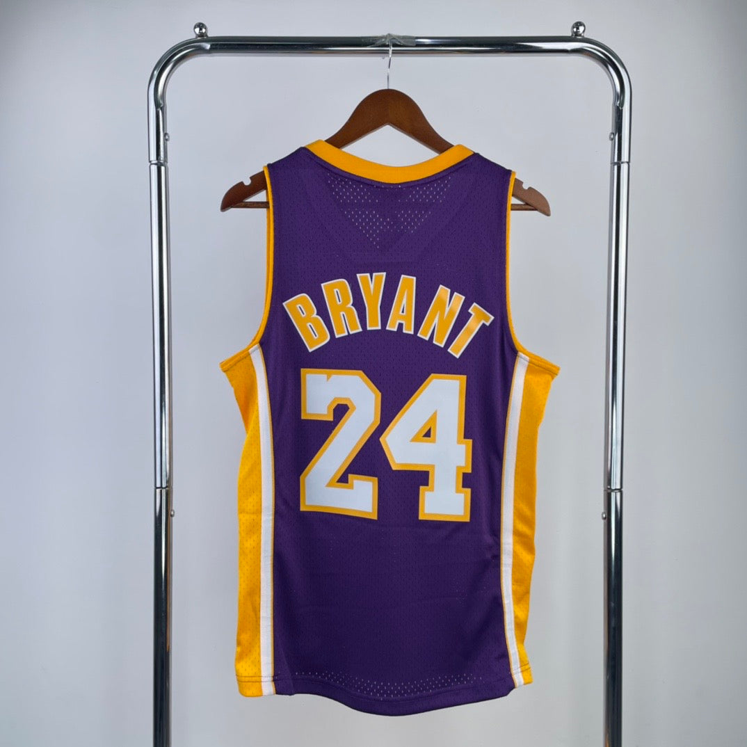 MN hot-pressed retro jersey: SW Lakers 08/09 season V-neck purple NBA : #24 | NBA | NBA | Betty ali Chinese suppliers