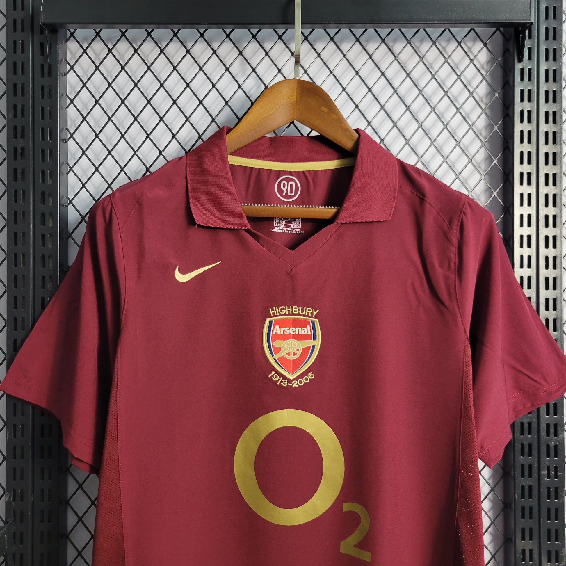 Retro 05/06 Arsenal Home Size S-XXL | 复古/Retro | R | Betty ali Chinese suppliers