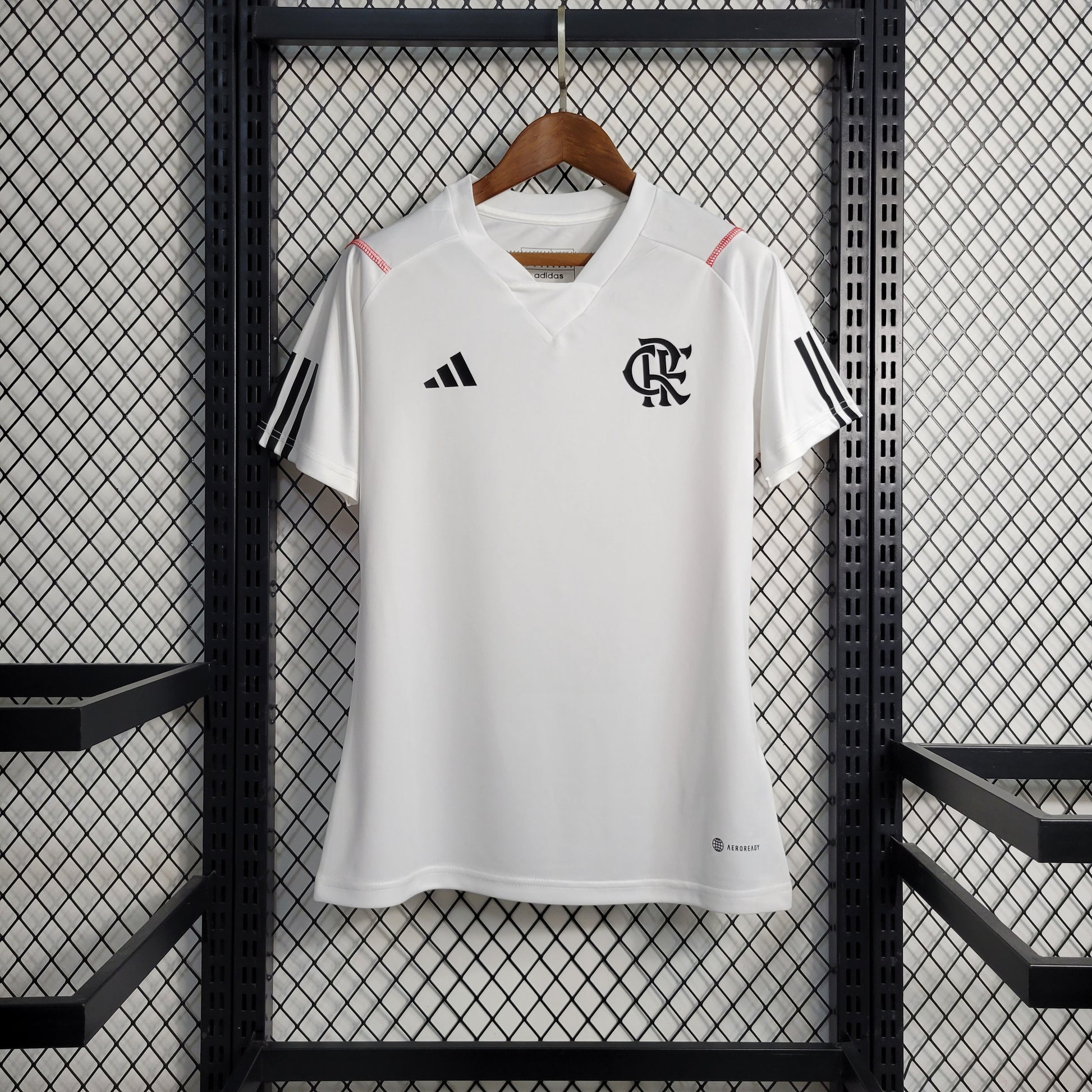 23-24 Women's Flamengo White Training Uniform Size S-XXL（Ladies' Fan Version） | 衬衫 | M1-1 | Betty ali Chinese suppliers