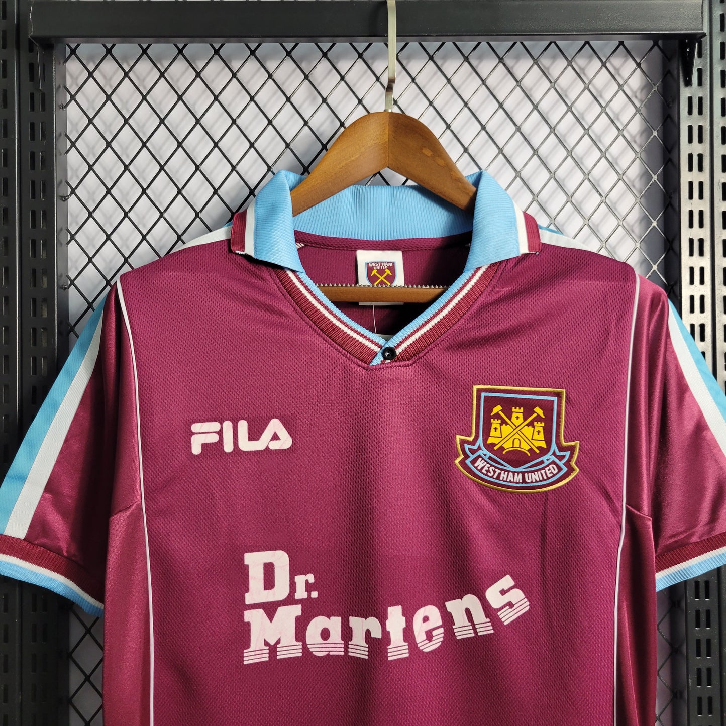 Retro 99/01 West Ham United home S-XXL | 复古/Retro | R | Betty ali Chinese suppliers