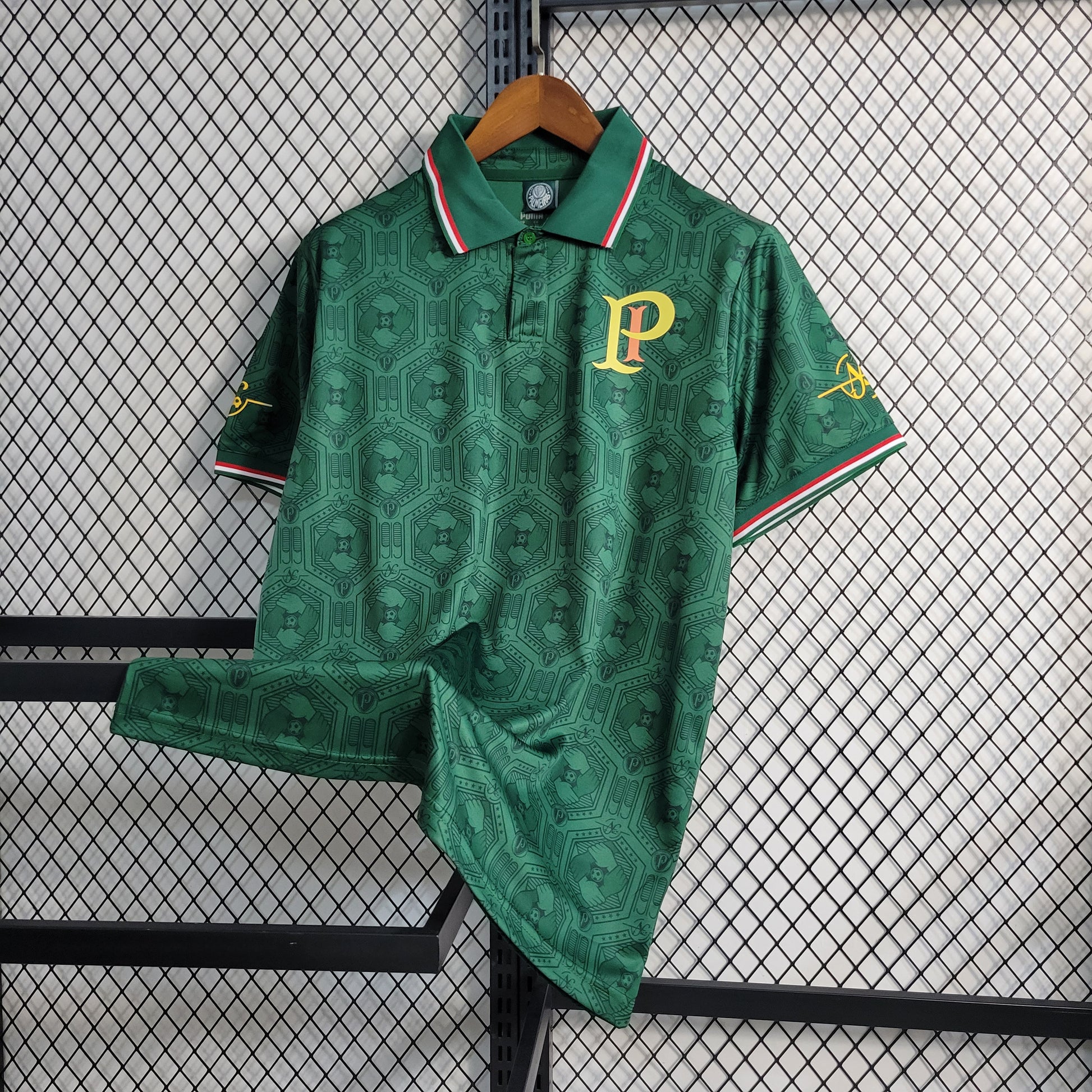 22/23 Palmeiras Green POLO Size S-XXL（Men's Fan Edition） | 衬衫 | Betty ali Chinese suppliers