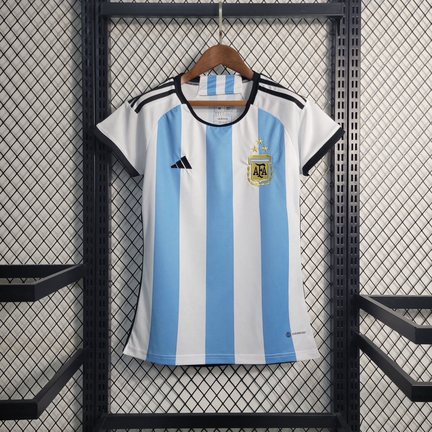 22-23 Women's wear Argentina home 3-star size S-XL（Ladies' Fan Version） | 衬衫 | M3-9 | Betty ali Chinese suppliers