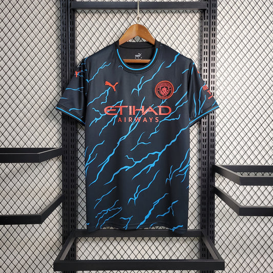 23-24 Manchester City Training Kit S-XXL（Men's Fan Edition） | 衬衫 | M2-1 | 中国供应商