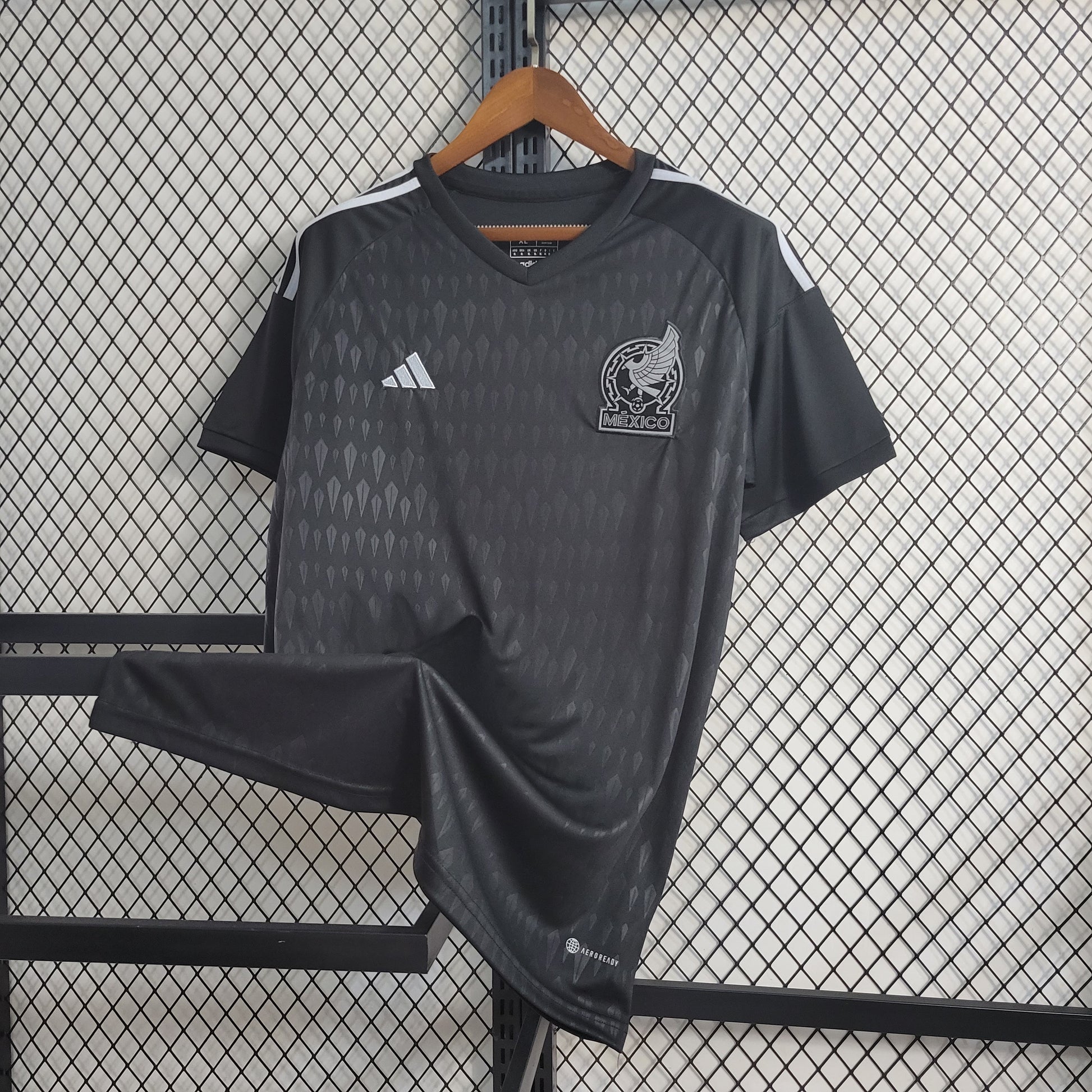 22/23 Mexico Black Training Shirt Size S-XXL（Men's Fan Edition） | 衬衫 | M3-10 | Betty ali Chinese suppliers