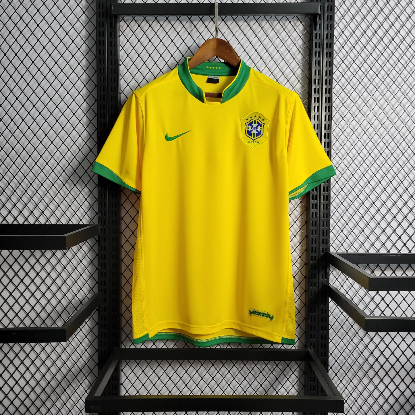 Retro 2006 Brazil home S-XXL | 复古/Retro | R | Betty ali Chinese suppliers