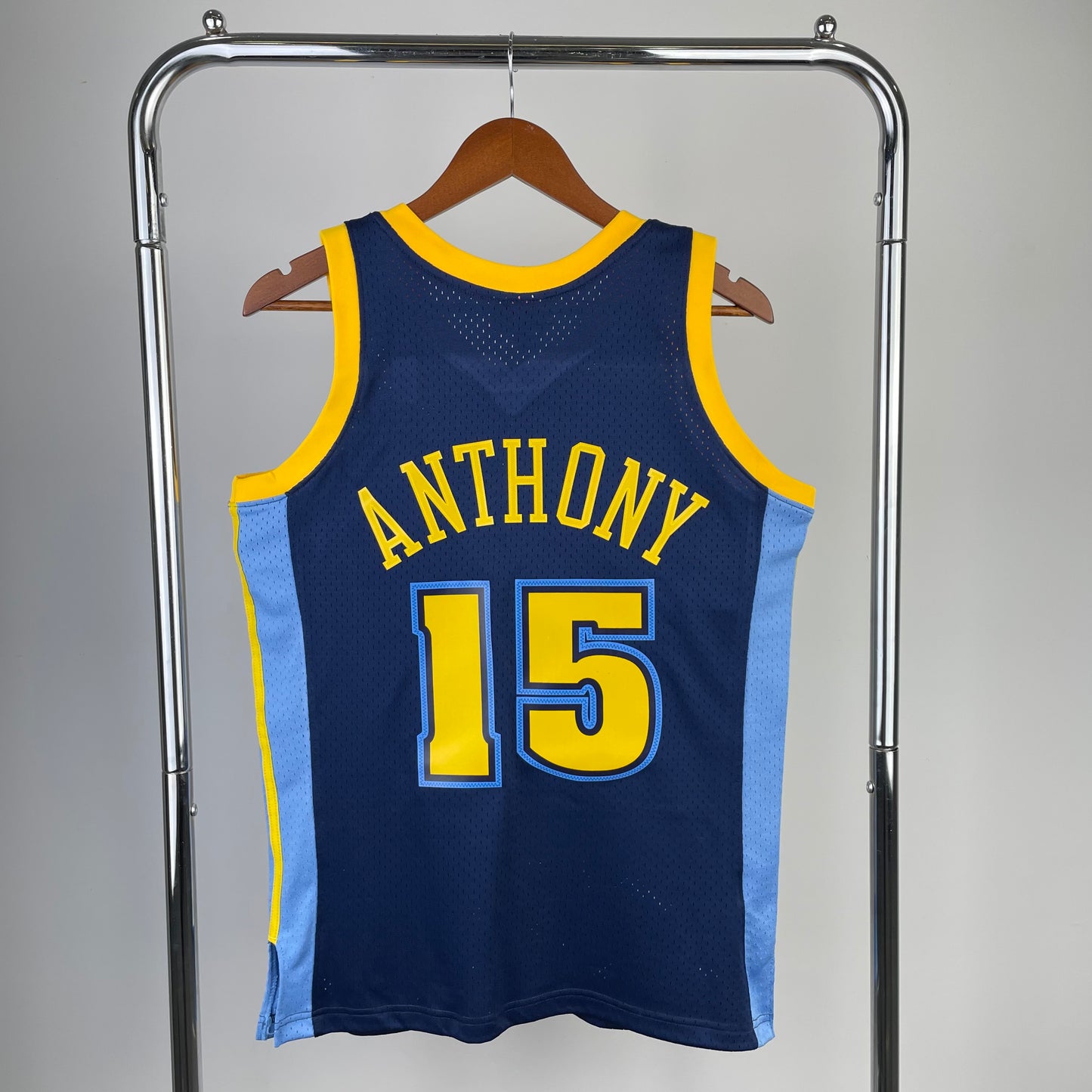 MN hot-pressed retro jersey: SW Nuggets 06/07 season navy blue NBA : #15 #3 | NBA | NBA | Betty ali Chinese suppliers