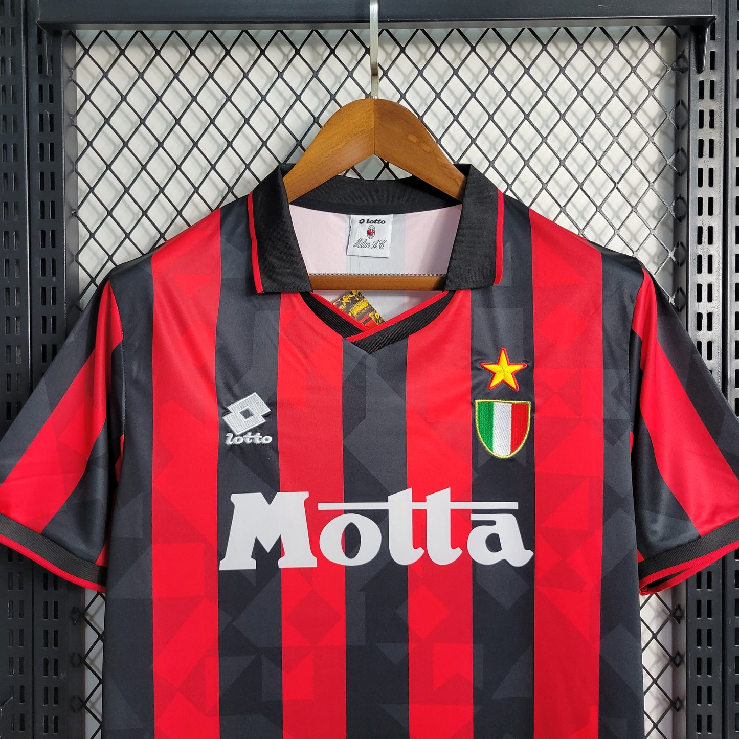 Retro 93-94 AC Milan Home Size S-XXL | 复古/Retro | R | Betty ali Chinese suppliers