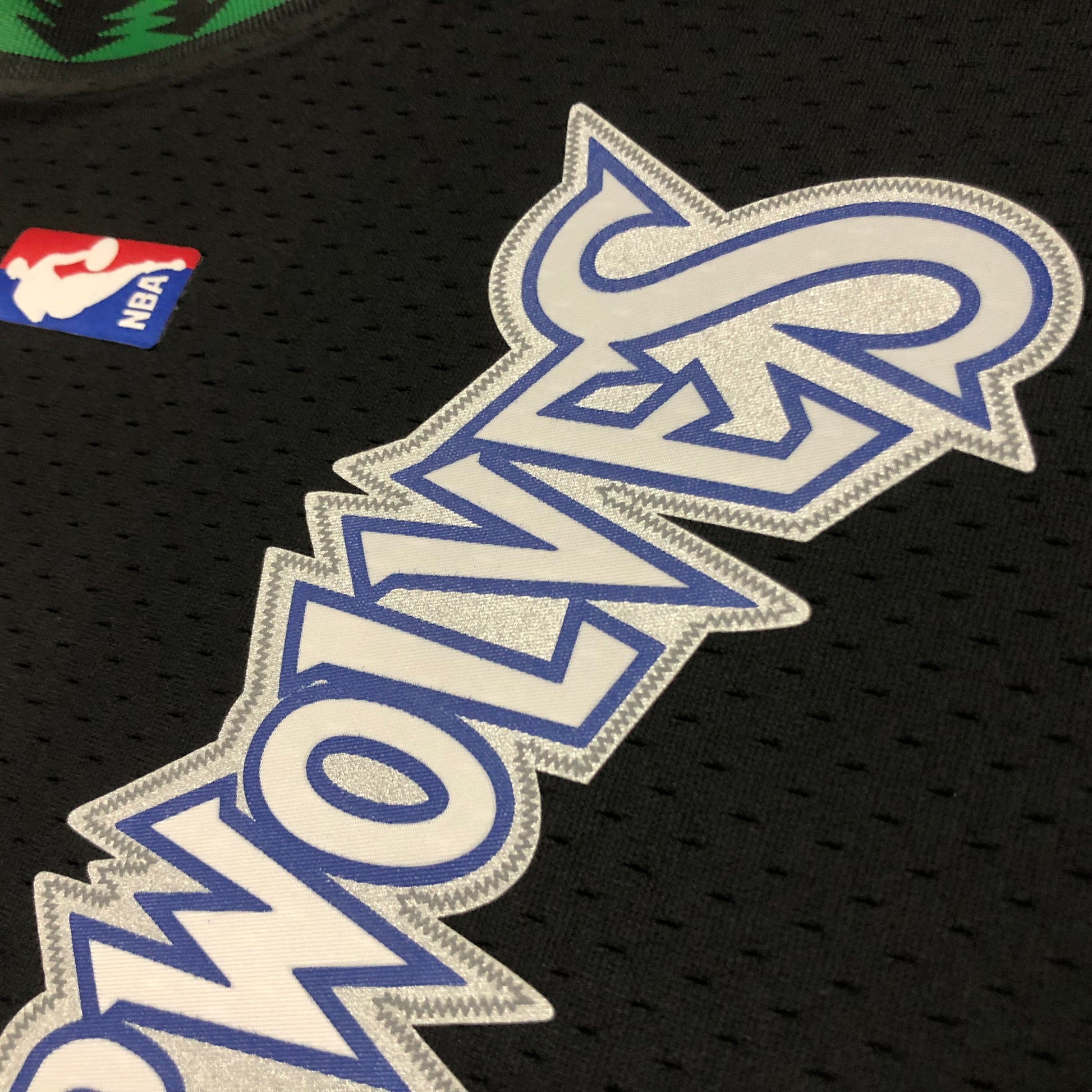 MN hot-pressed retro jersey: SW Timberwolves 97/98 season black NBA : #21 | NBA | NBA | Betty ali Chinese suppliers