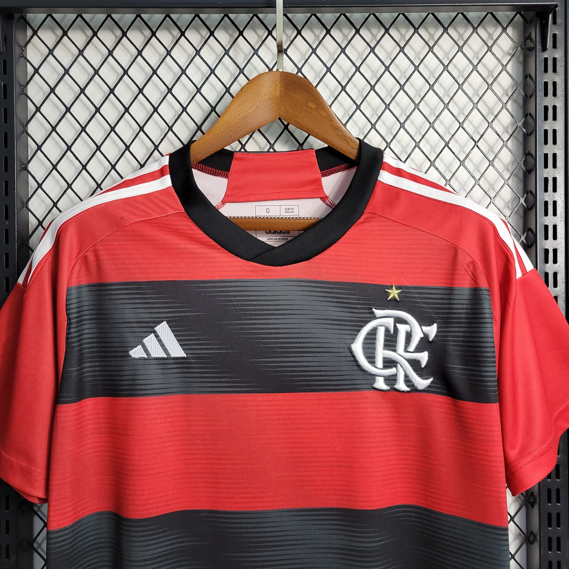 23-24 Flamengo home size S-4XL（Men's Fan Edition） | 衬衫 | M1-1 | Betty ali Chinese suppliers