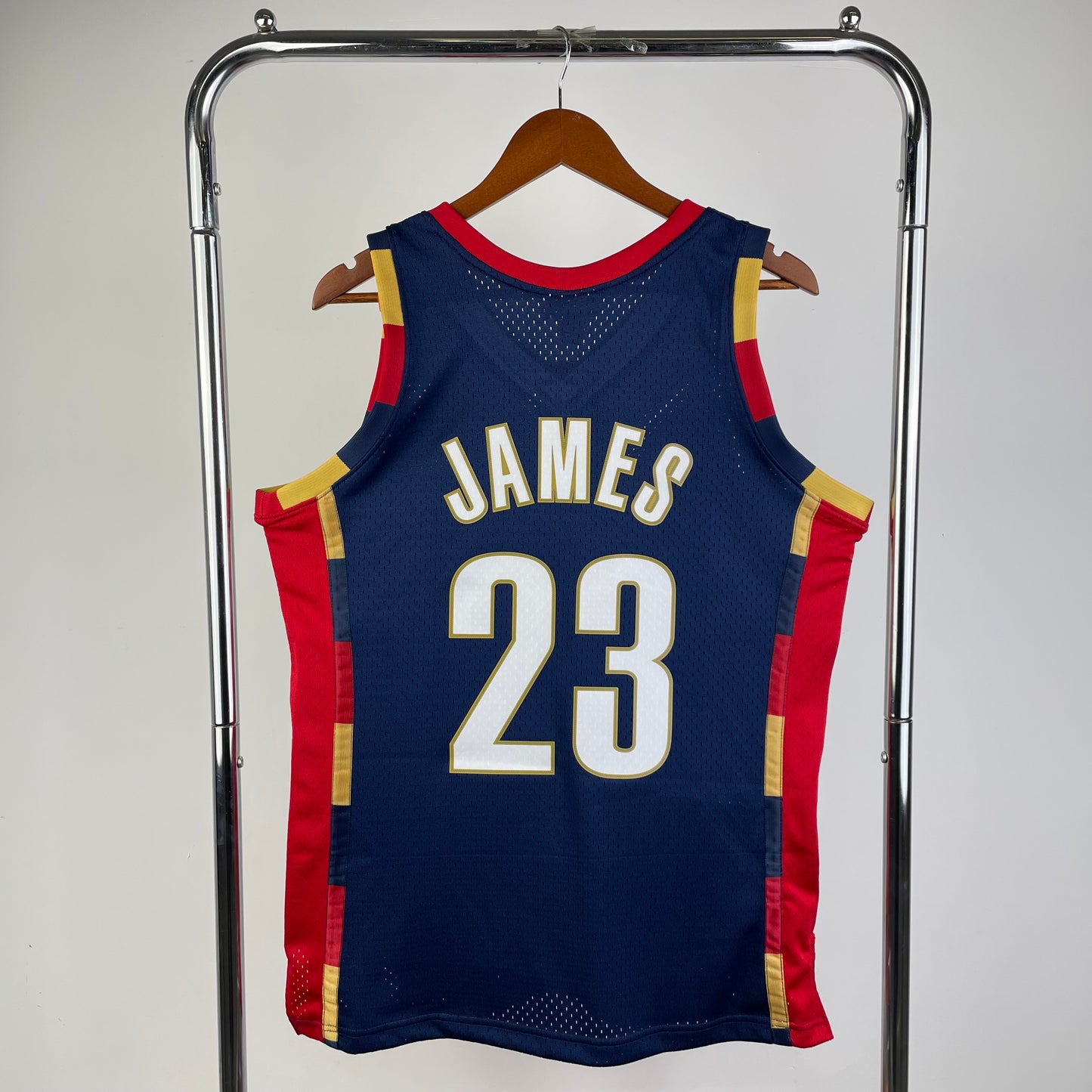 MN hot-pressed retro jersey: SW Cavaliers 08/09 season navy blue NBA : #23 | NBA | NBA | Betty ali Chinese suppliers