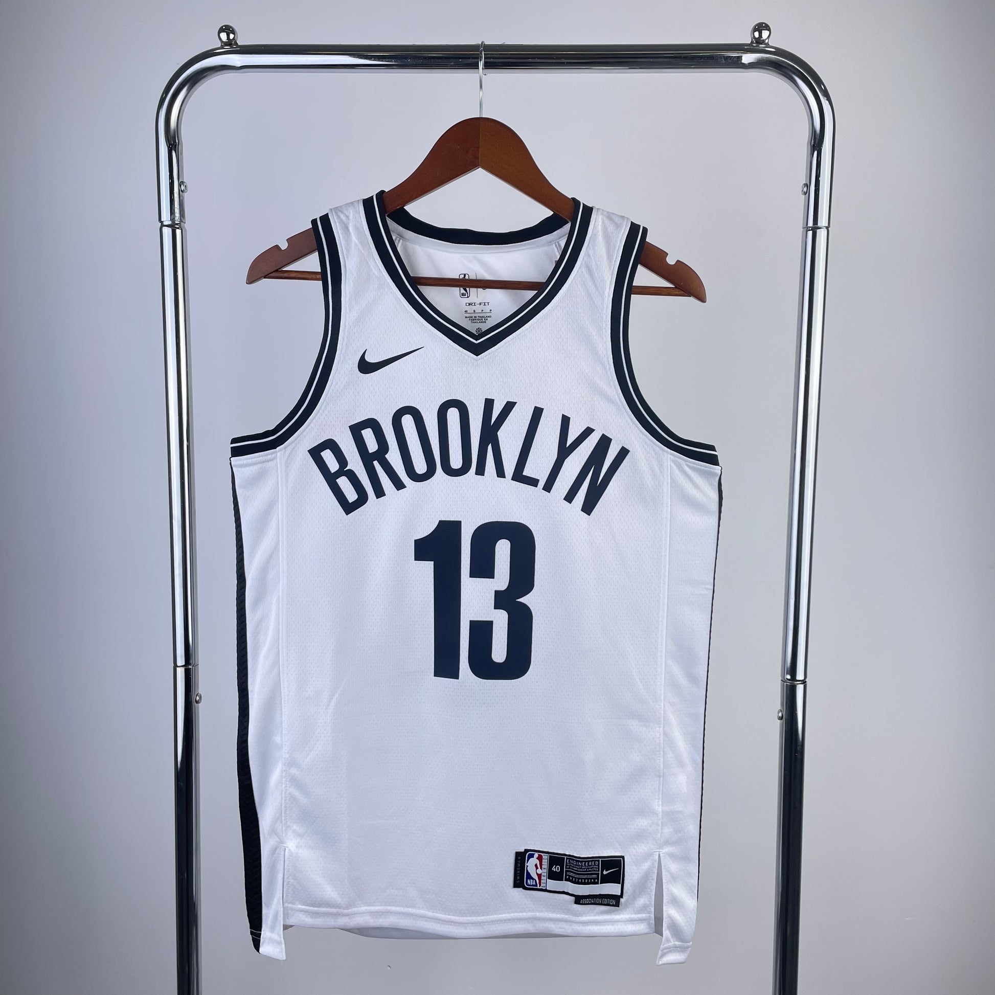 23 season Nets white #13 #11 #7 #1 NBA | NBA | NBA | Betty ali Chinese suppliers