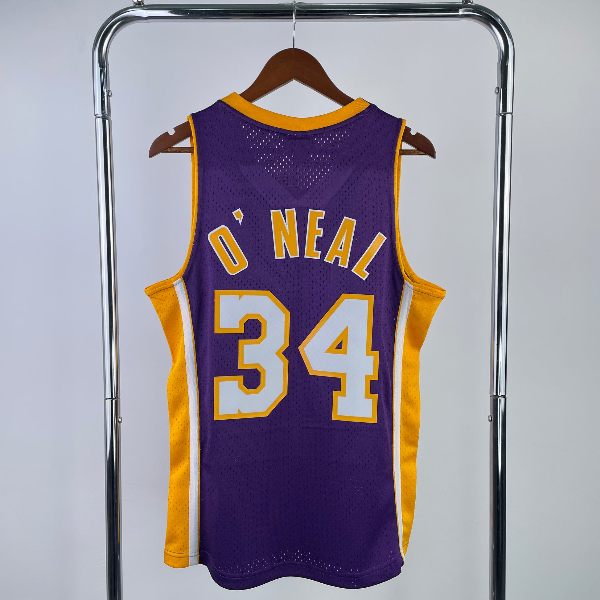 MN hot-pressed retro jersey: SW Lakers 19/00 season V-neck purple  NBA : #34 | NBA | NBA | Betty ali Chinese suppliers