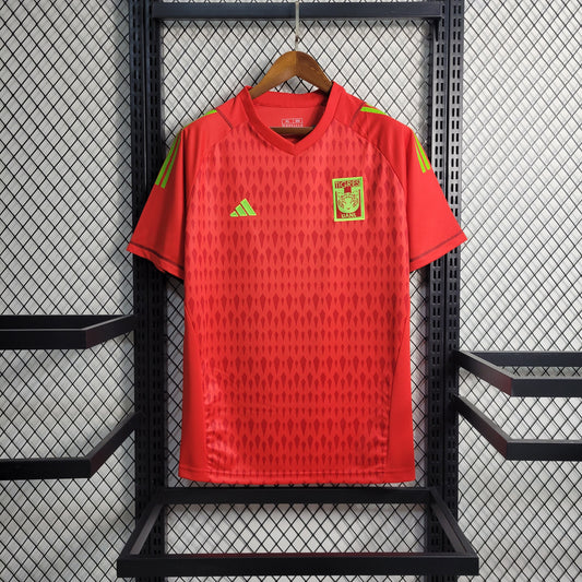 23-24 Tiger Red Goalkeeper Size S-XXL（Men's Fan Edition） | 衬衫 | M2-5 | Betty ali Chinese suppliers