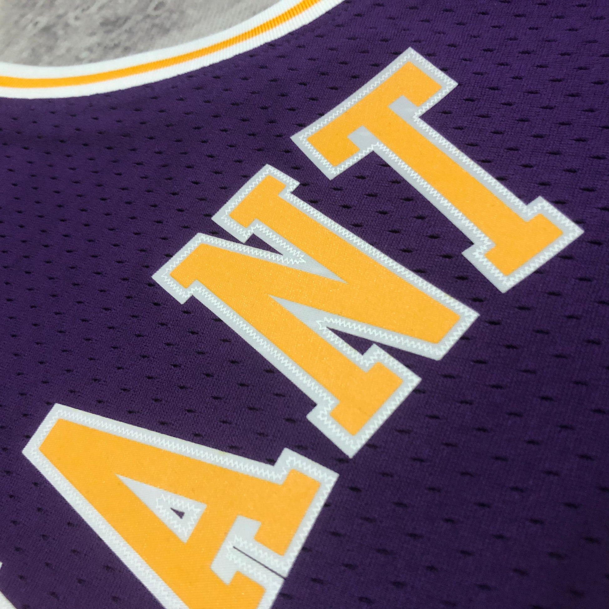 MN hot-pressed retro jersey: SW Lakers 96/97 season round neck purple NBA : #8 | NBA | NBA | Betty ali Chinese suppliers