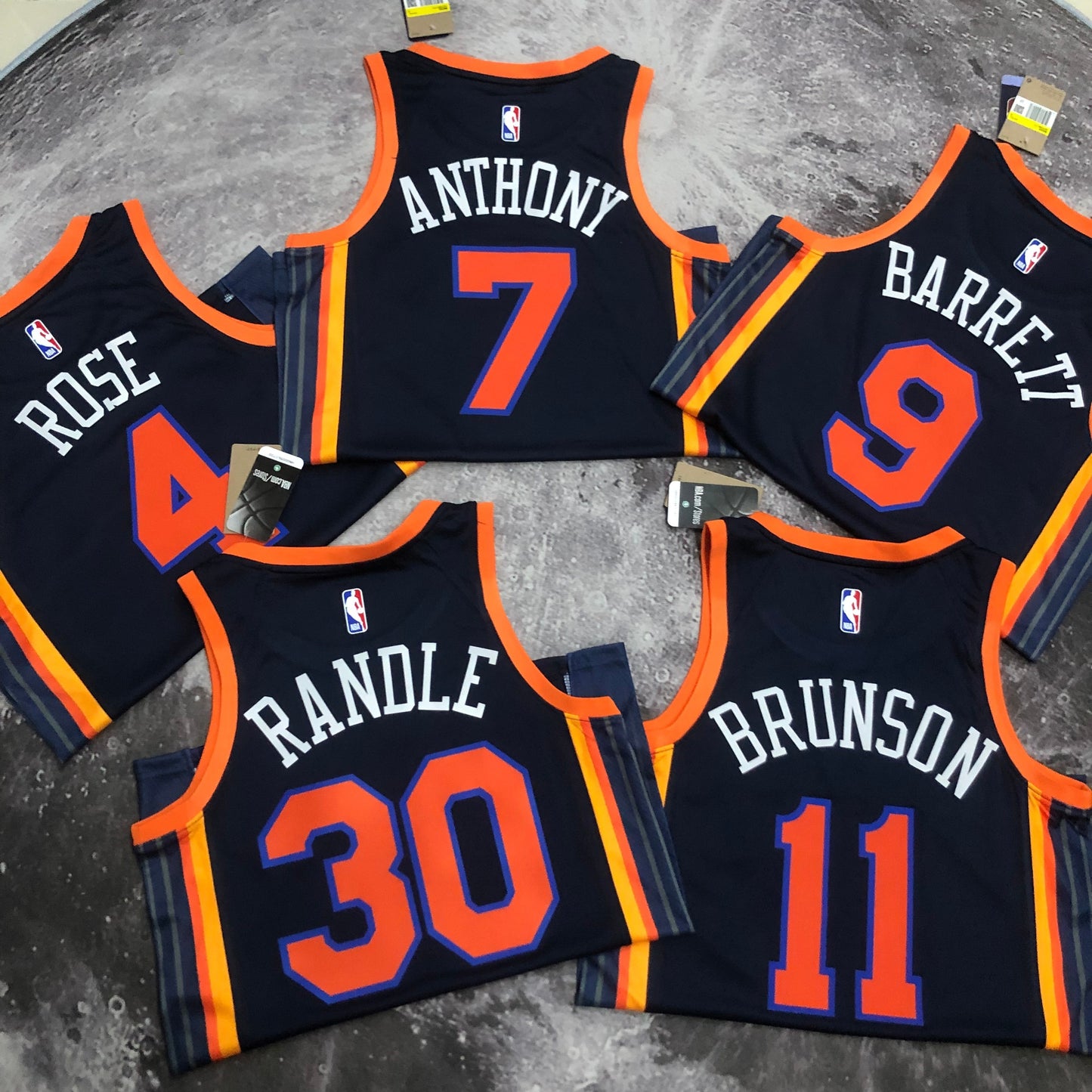 23 season Knicks Jordan limited #30 #11#9 #7 #4 NBA | NBA | NBA | Betty ali Chinese suppliers