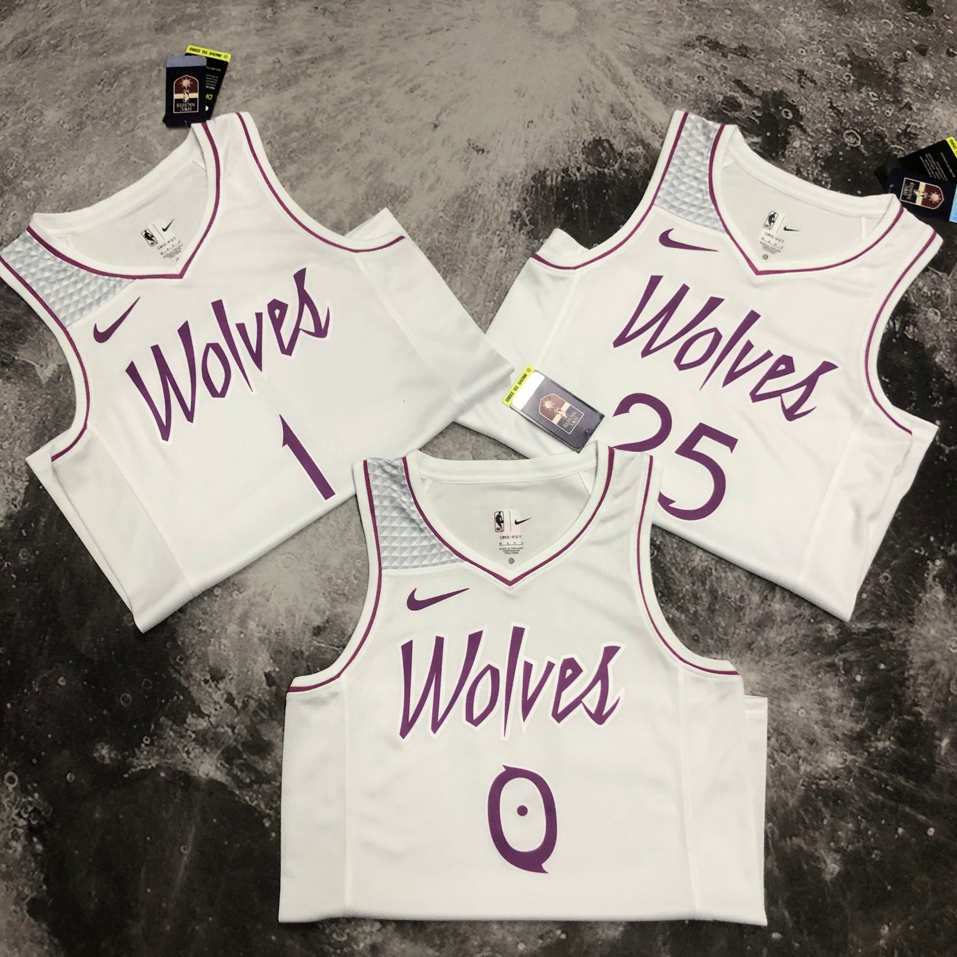 Timberwolves white pink  NBA : #25 #1#0 | NBA | NBA | Betty ali Chinese suppliers