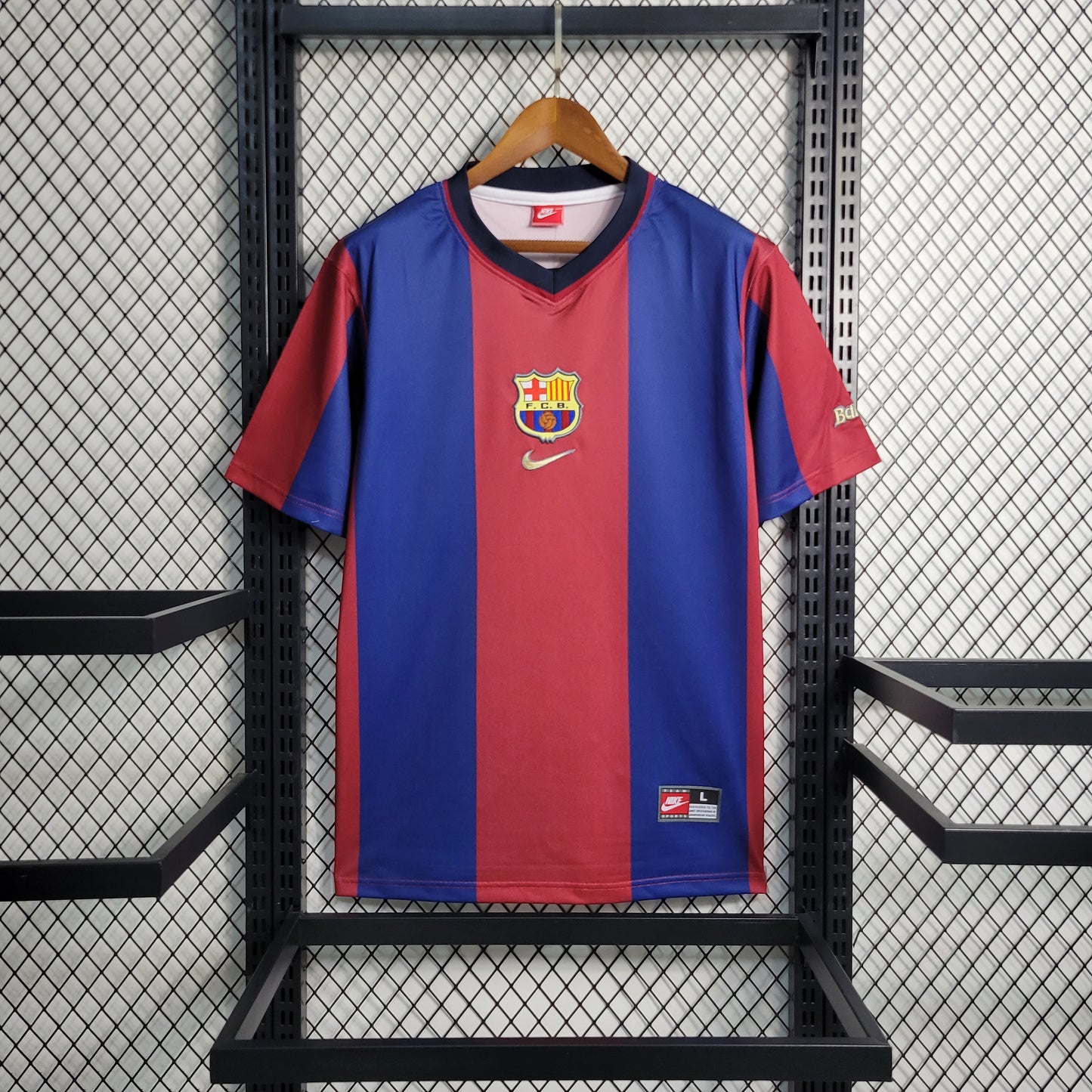 Retro 98-99 Barcelona Home Size S-XXL | 复古/Retro | R | Betty ali Chinese suppliers