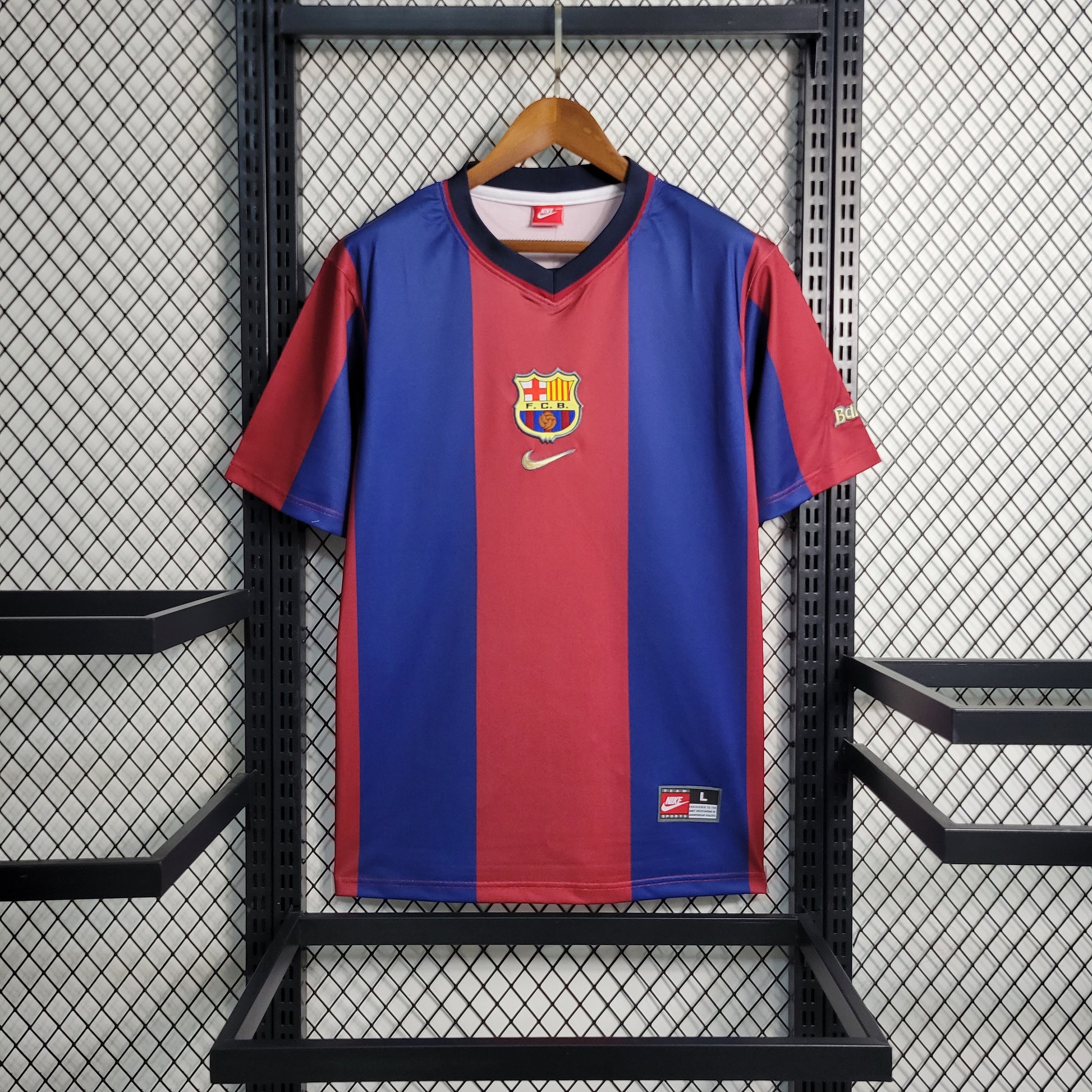 Retro 98-99 Barcelona Home Size S-XXL | 复古/Retro | R | Betty ali Chinese suppliers