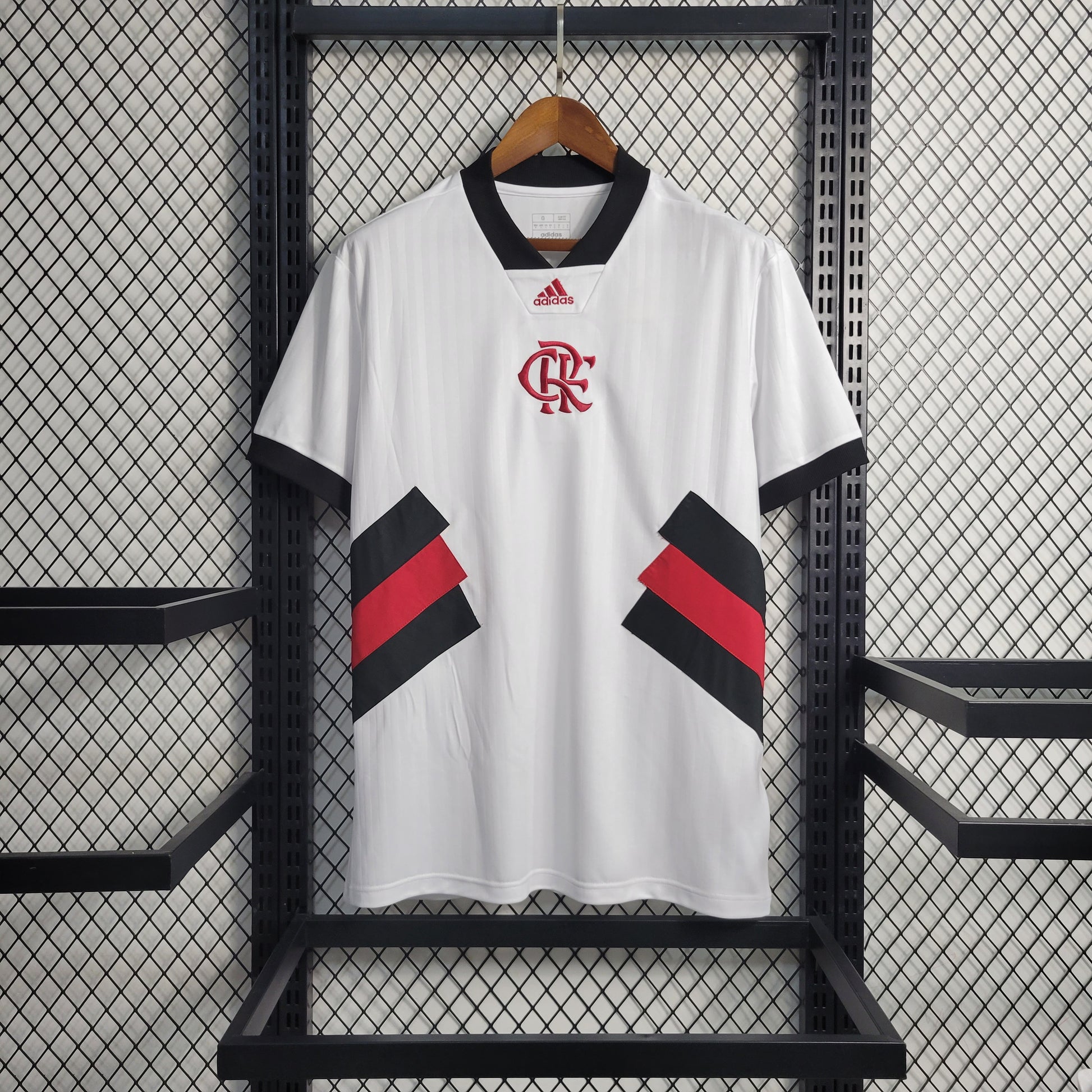 23-24 Flamengo White S-XXL（Men's Fan Edition） | 衬衫 | M1-1 | Betty ali Chinese suppliers